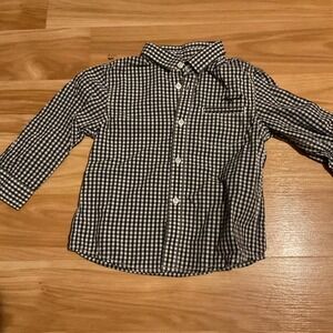 Mayoral buffalo check button down
